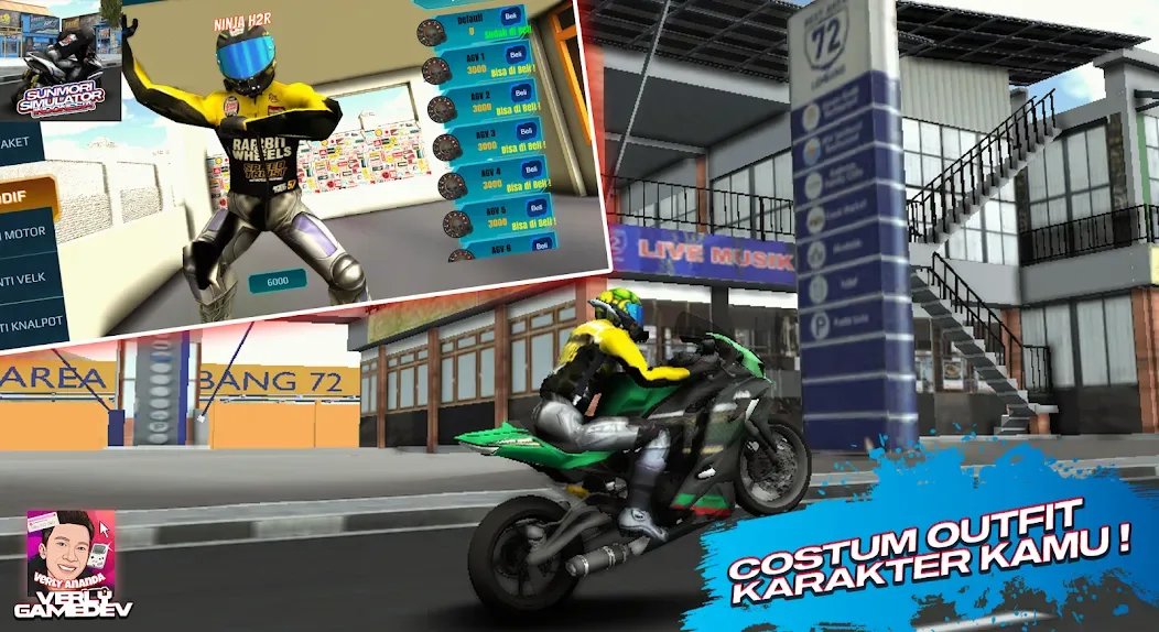 Sunmori Simulator Indonesia 3D screenshot 4