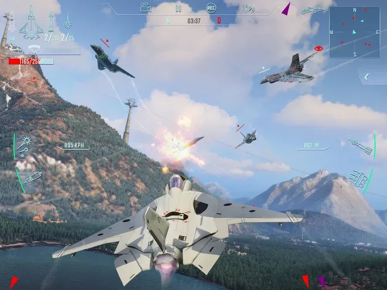 Sky Gamblers - Infinite Jets MOD screenshot 2