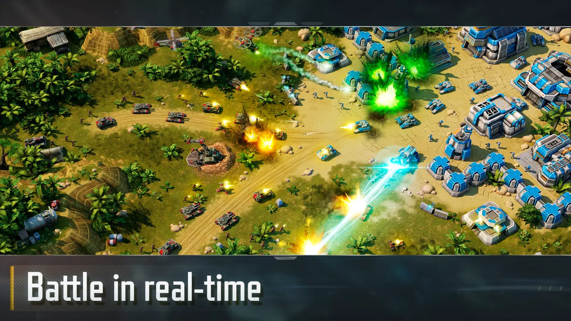 Art of War 3: Trò chơi chiến lược RTS screenshot 3