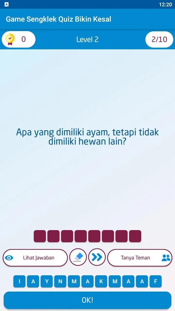 Game Sengklek Quiz Bikin Kesal screenshot 2