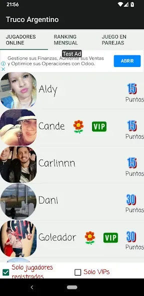 Argentinean truco screenshot 2