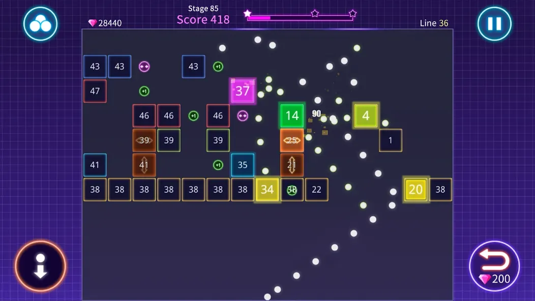 Bricks Breaker-7 screenshot 2