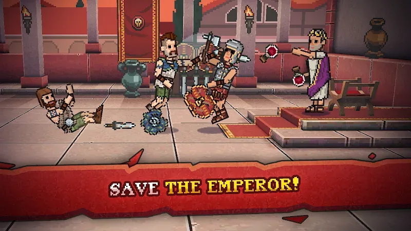 Gladihoppers - Gladiator Battle screenshot 3