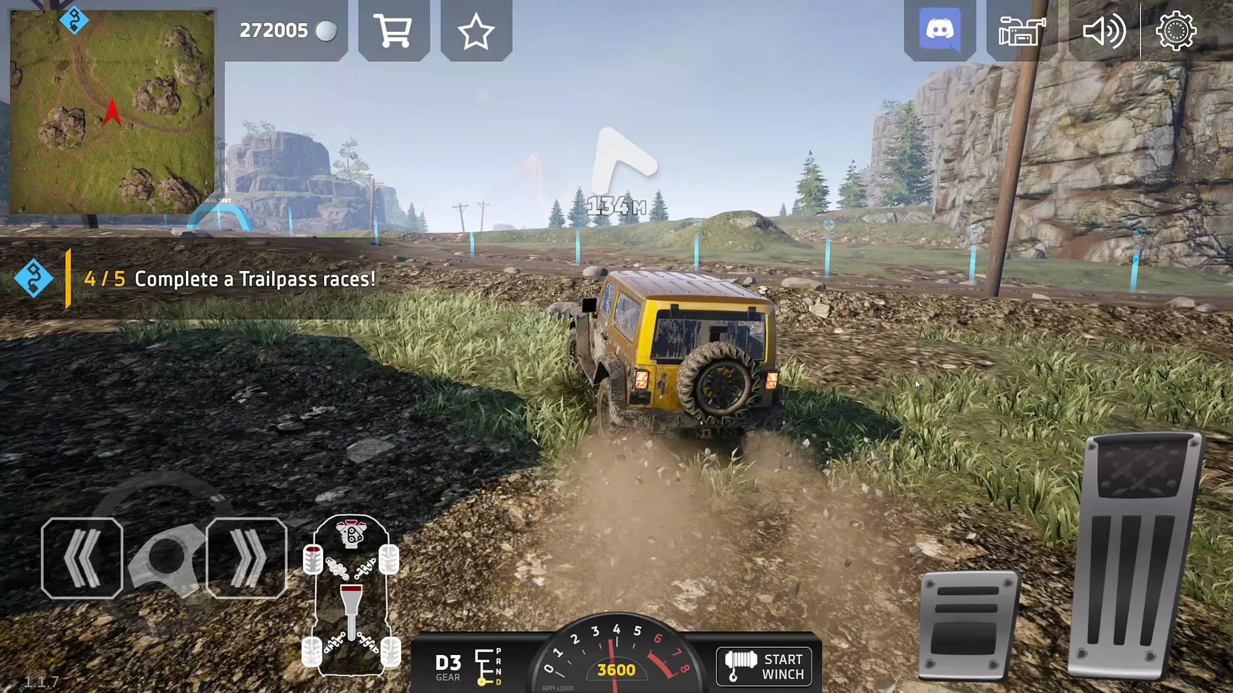 Off Road 4x4 Driving Simulator screenshot 2