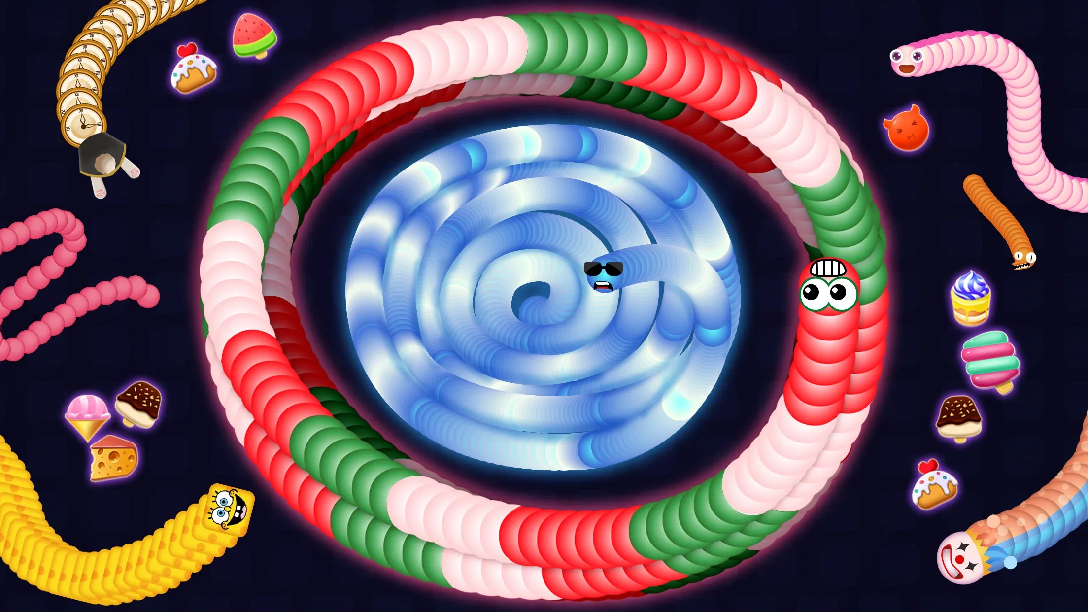 Snake Race screenshot 2