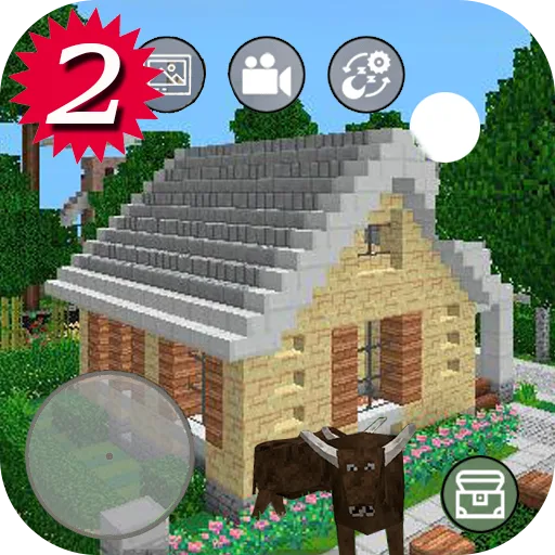 Mini Block Craft 2 - Crafting And Building icon