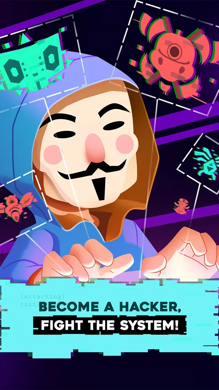 Hacking Hero: Hacker Clicker screenshot 1