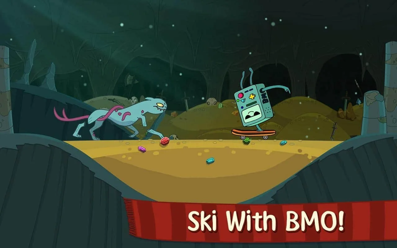 Ski Safari: Adventure Time screenshot 1