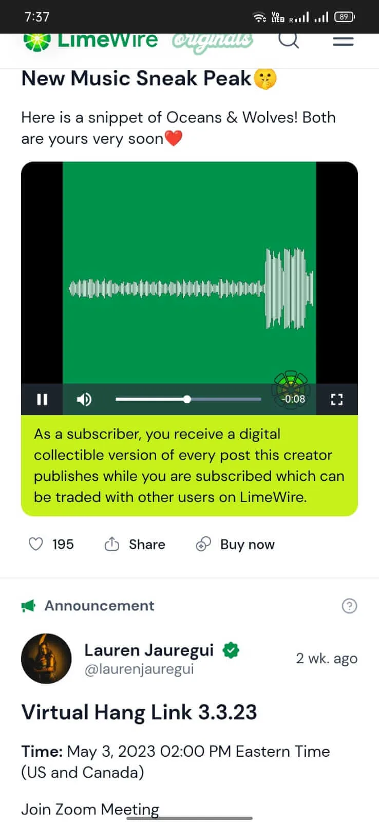 LimeWire screenshot 4