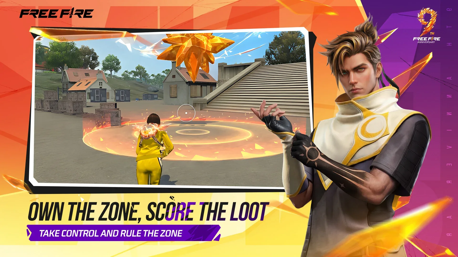 Free Fire: 9th Anniversary screenshot 3
