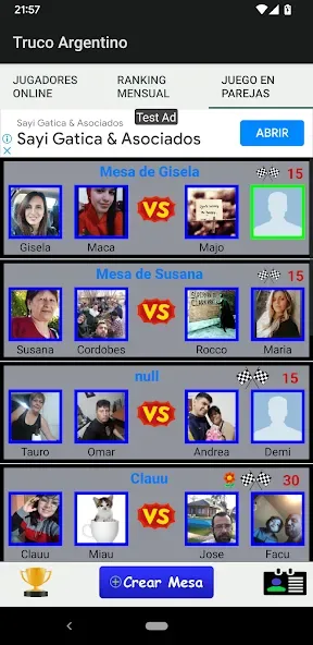 Argentinean truco screenshot 3