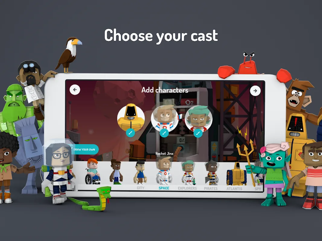 Toontastic 3D screenshot 2
