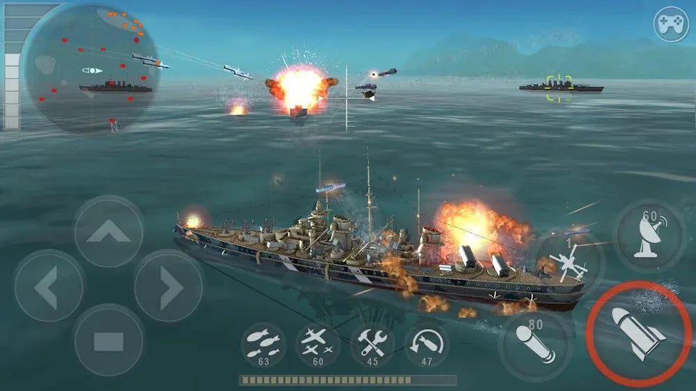 WARSHIP BATTLE:3D World War II icon
