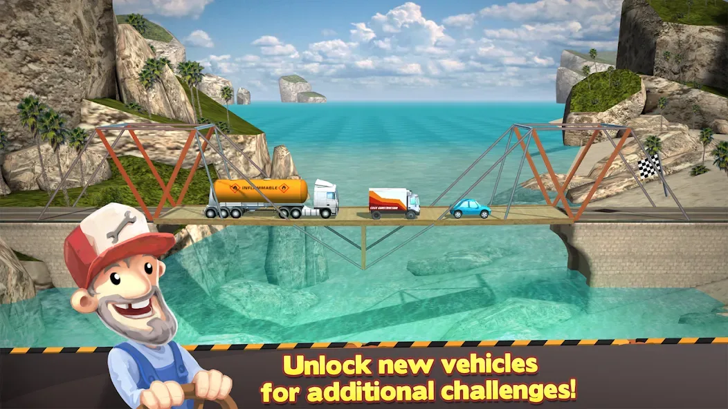 Bridge Constructor screenshot 3