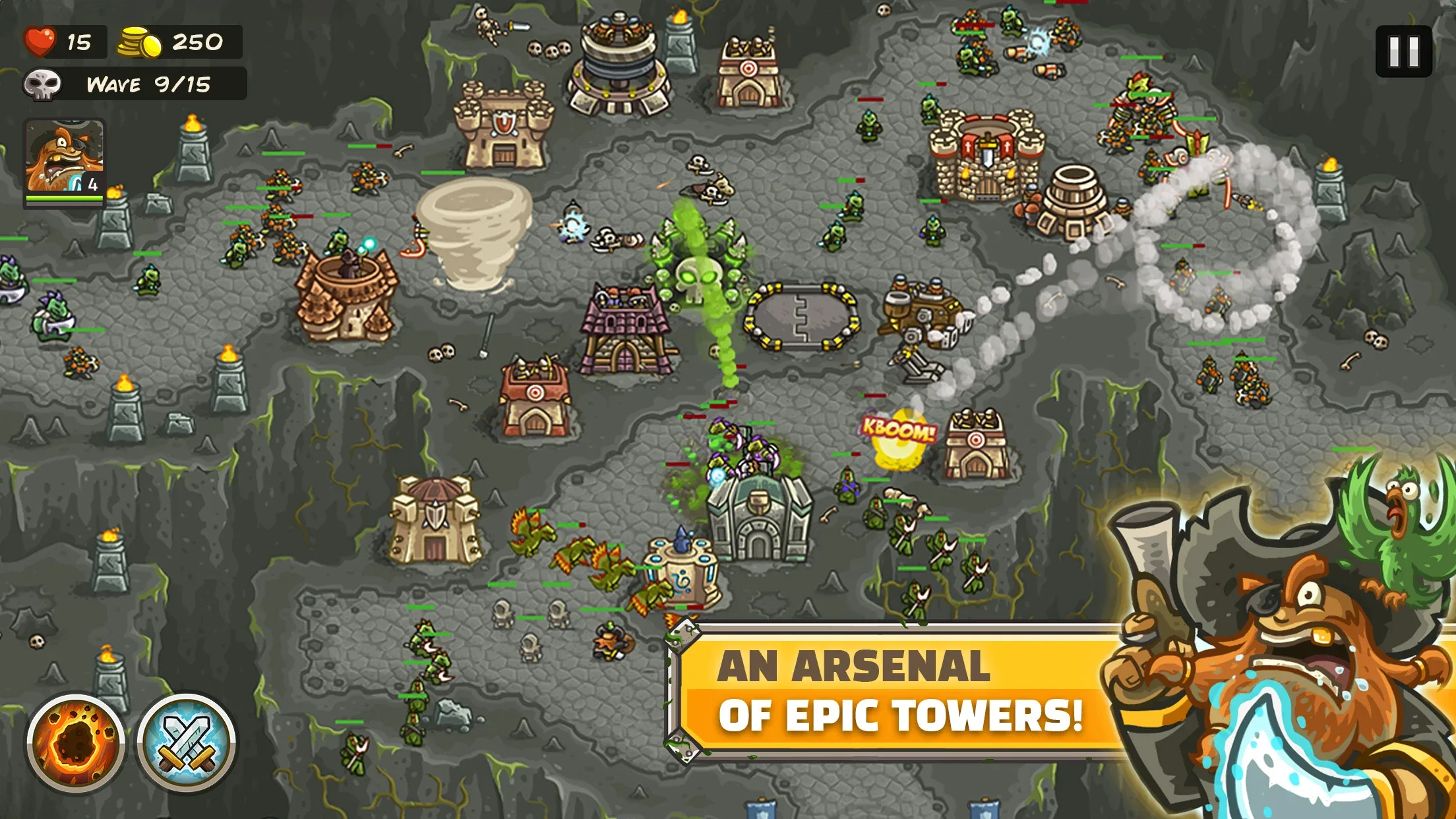 Kingdom Rush Frontiers screenshot 2
