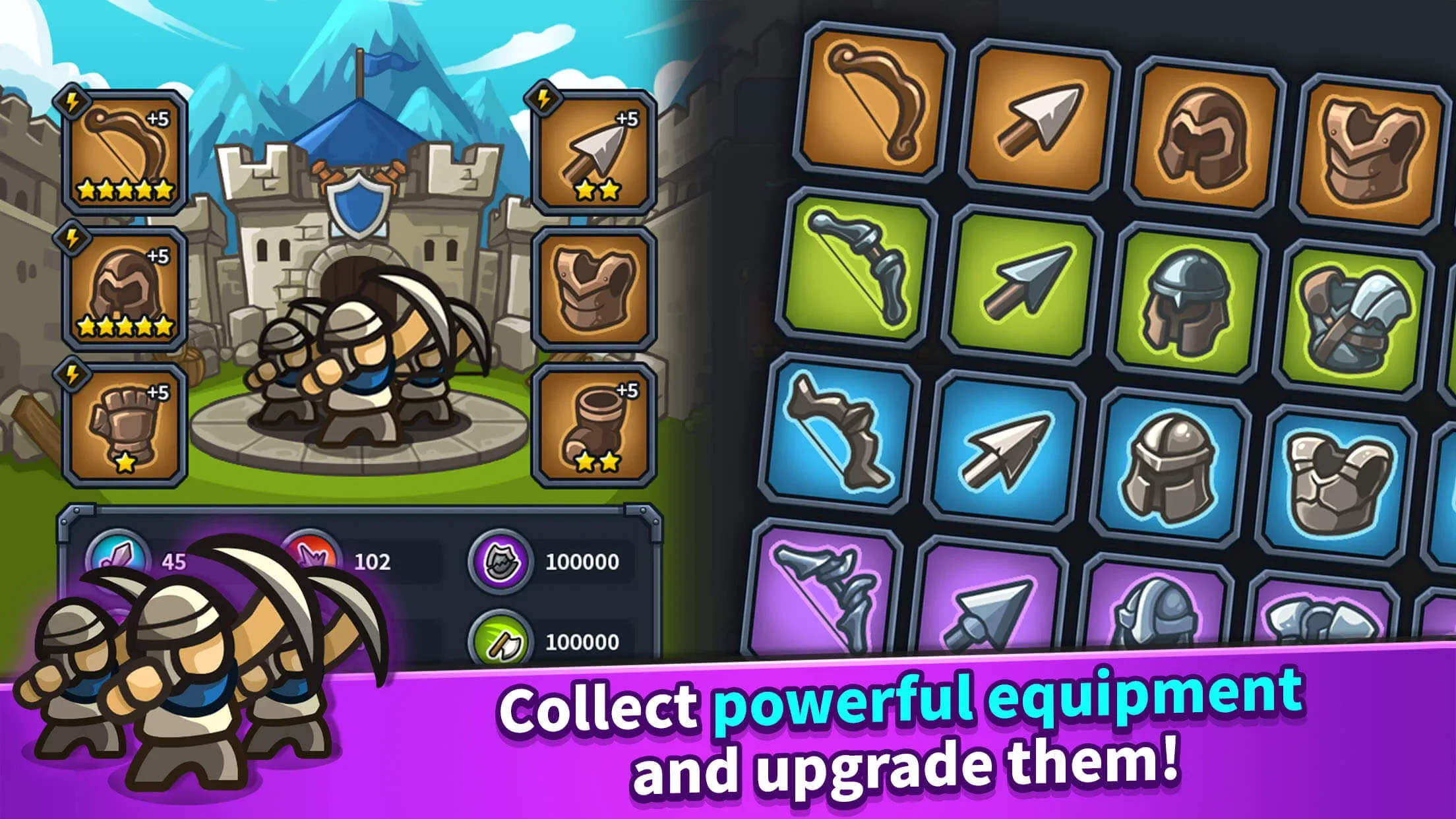 Idle Kingdom Defense screenshot 3