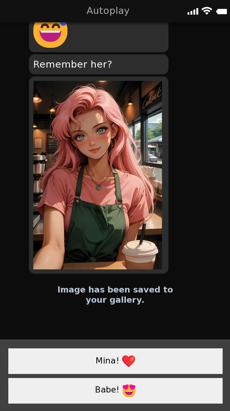 MINA! NTR Phone Story screenshot 4