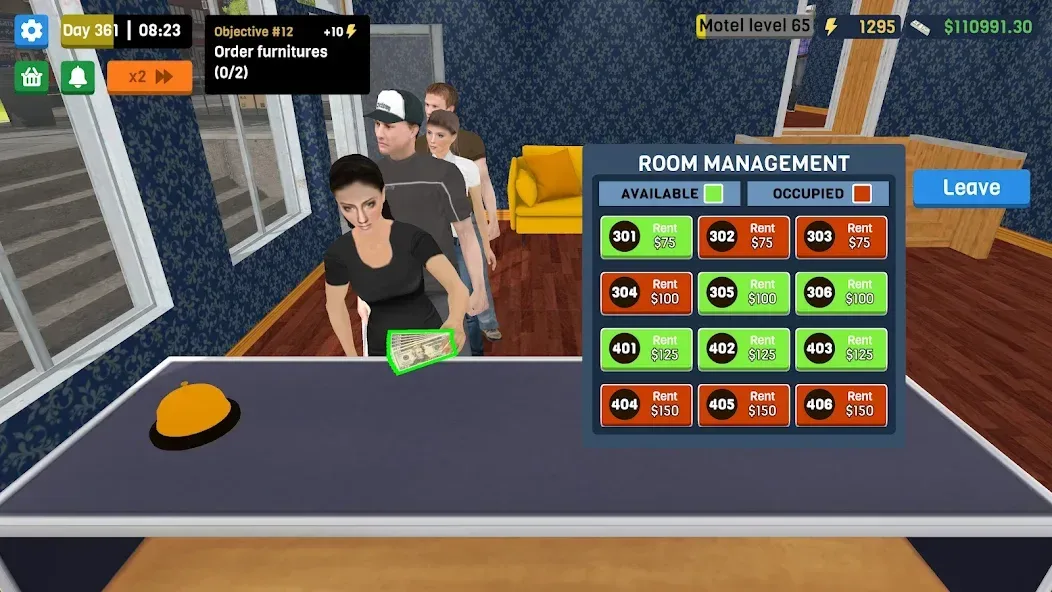 Motel Manager Simulator screenshot 1
