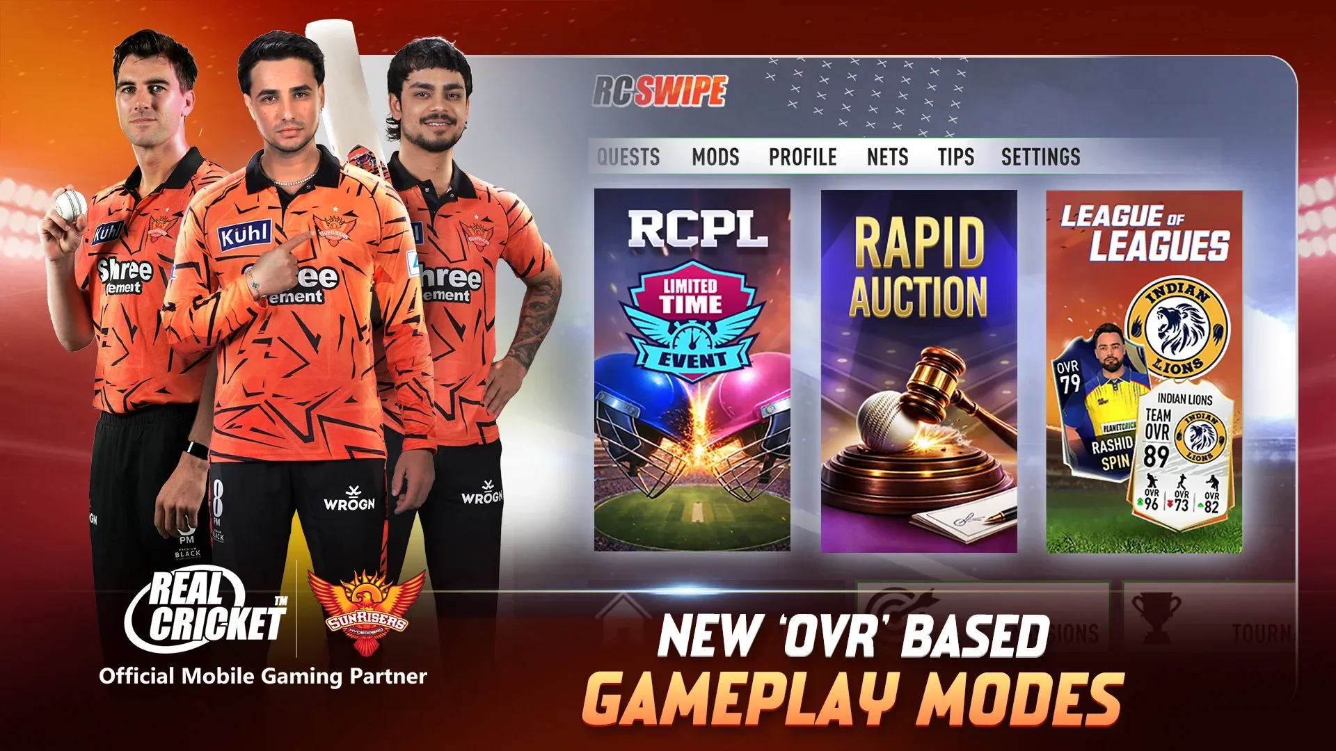 Real Cricket Swipe screenshot 1