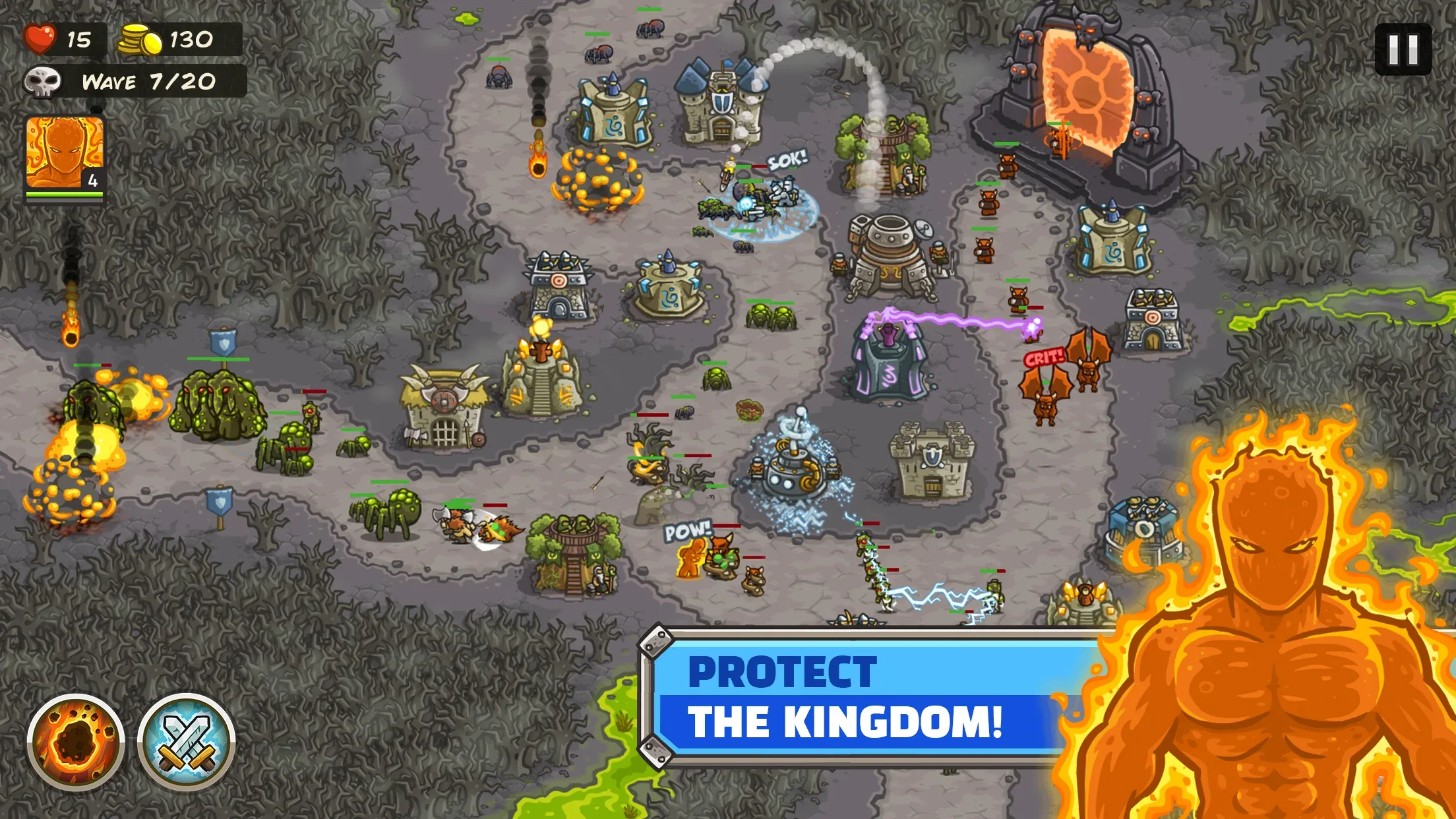 Kingdom Rush Tower Defense screenshot 4