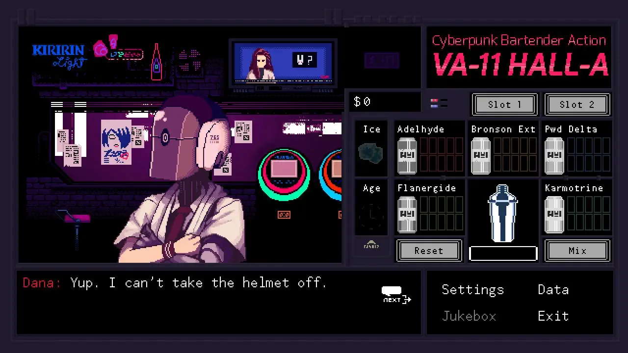 VA-11 Hall-A screenshot 3