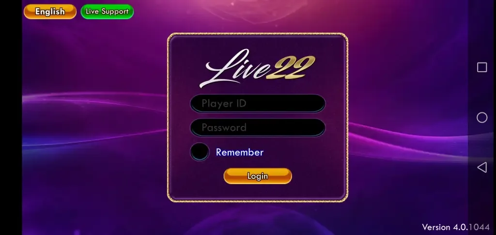 Live22 screenshot 2