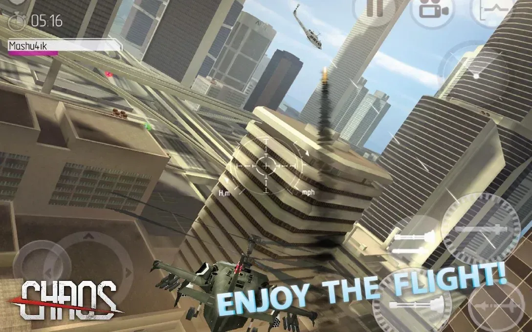 CHAOS Combat Helicopter HD #1 screenshot 5