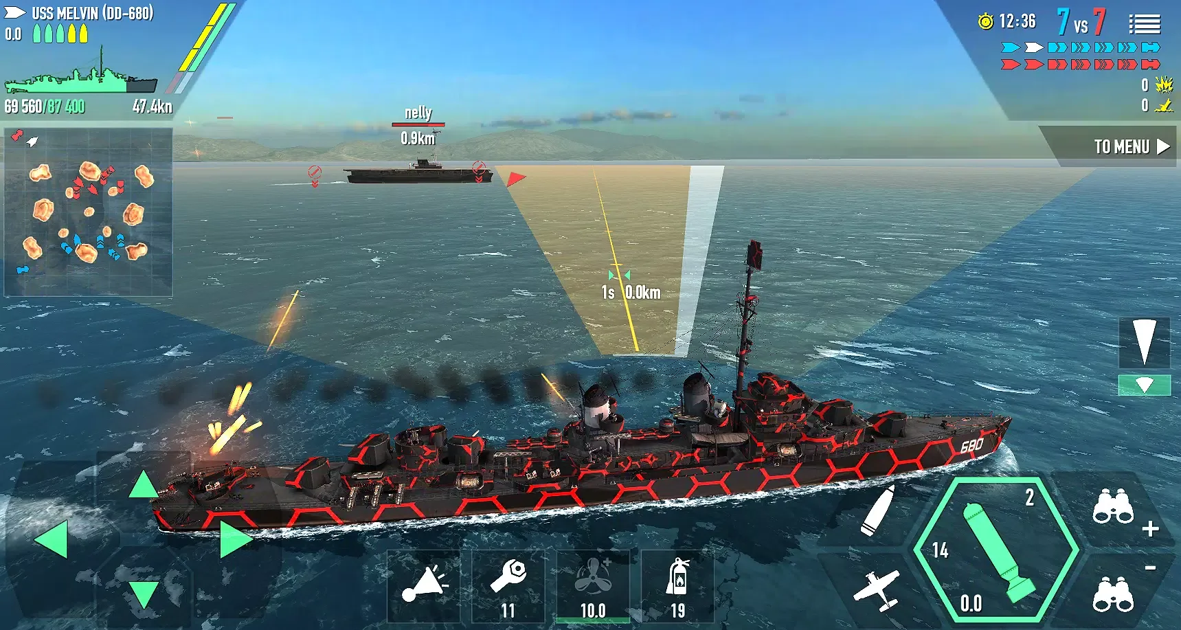 Battle of Warships: Naval Blitz screenshot 3
