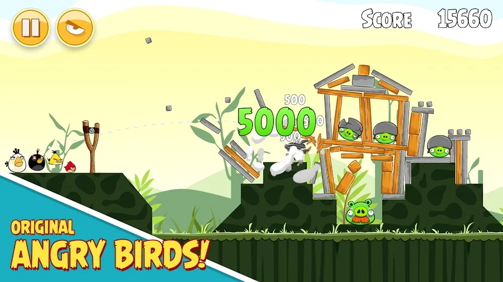 Rovio Classics: Angry Birds screenshot 2