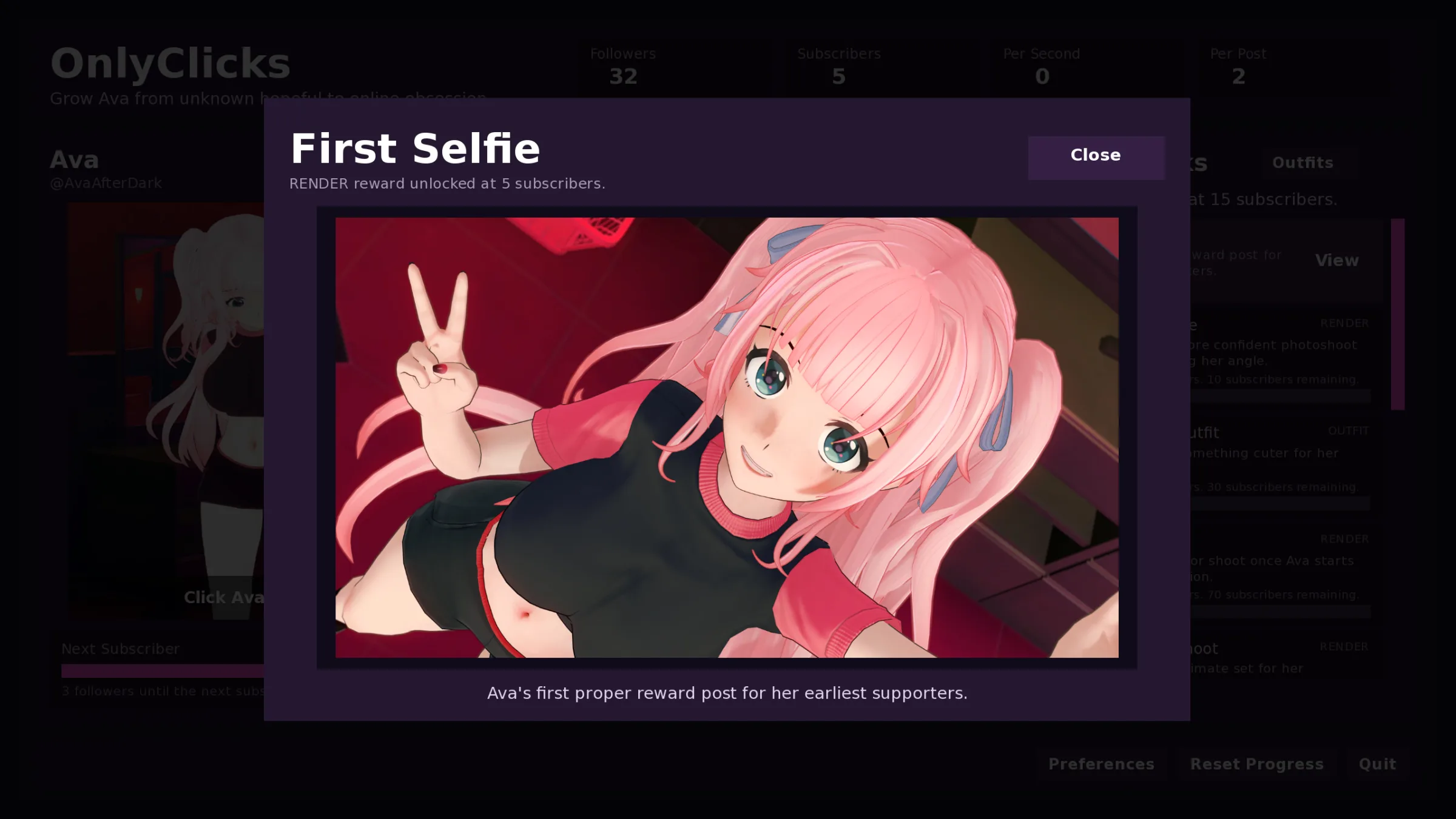 OnlyClicks screenshot 4