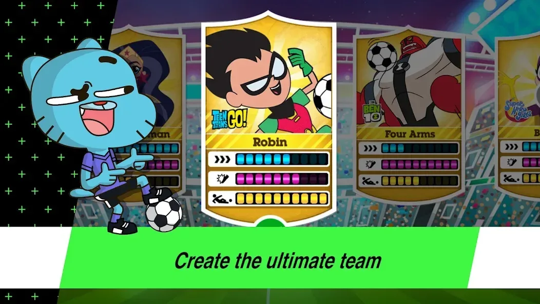 Toon Cup - Football Game screenshot 1