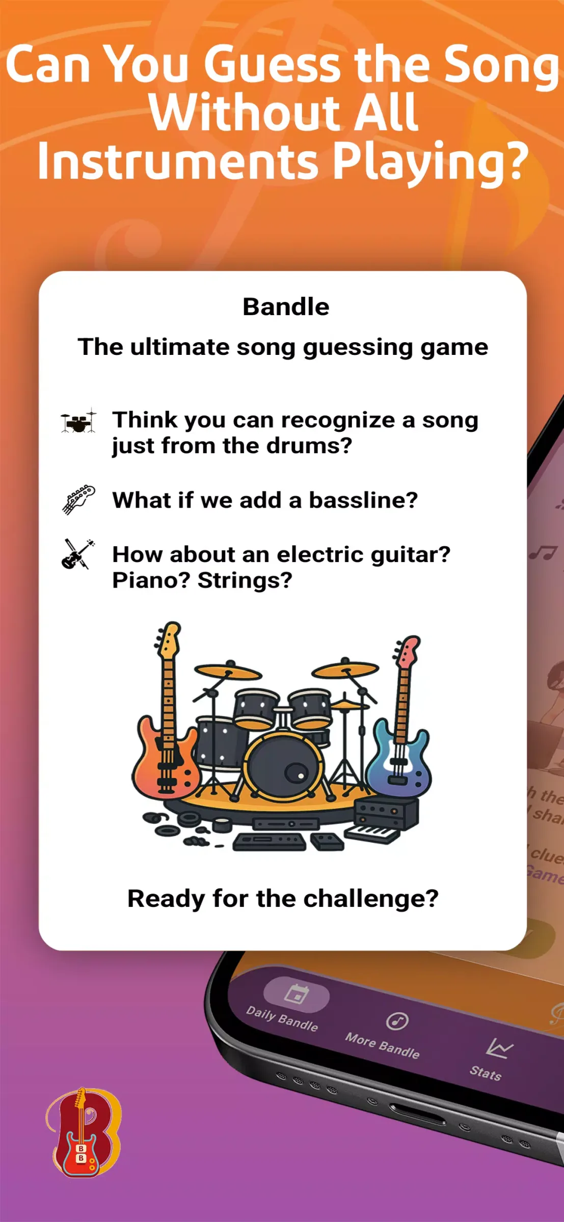 Bandle - Guess the song screenshot 1