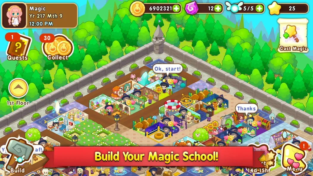 Magic School Story screenshot 2