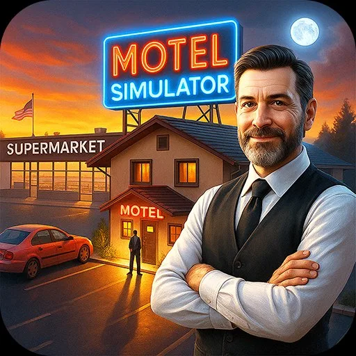 Supermarket & Motel Simulator icon