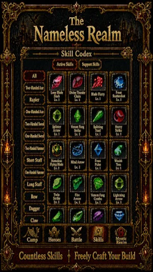 Nameless Realm: Pixel Loot RPG screenshot 3