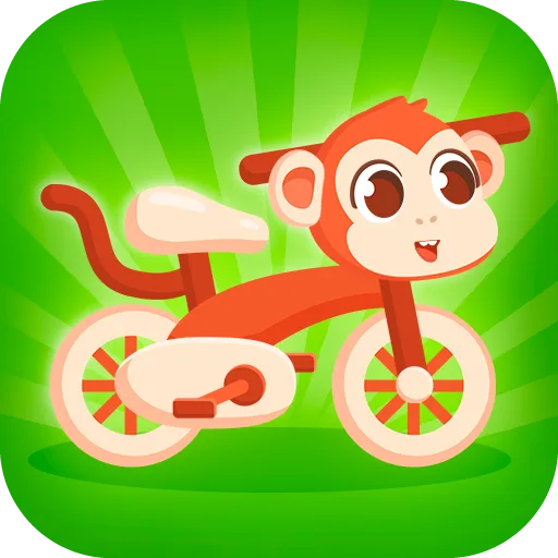 Animal racing games for kids icon