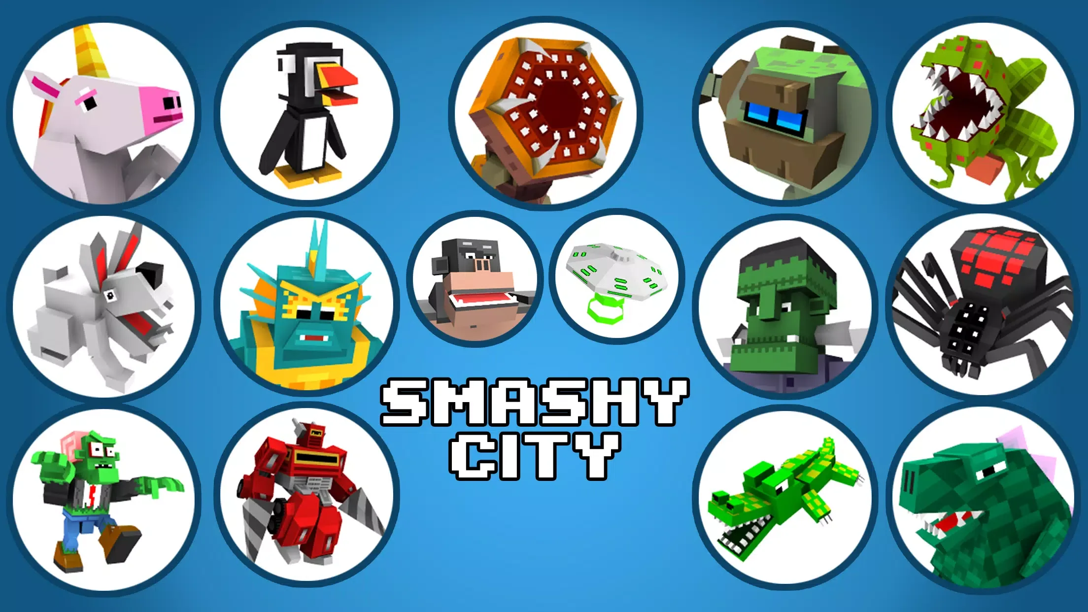 Smashy City: Monster Battles screenshot 1