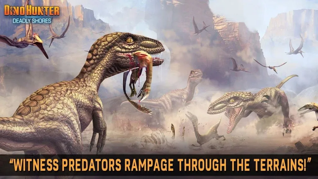 DINO HUNTER: DEADLY SHORES screenshot 1