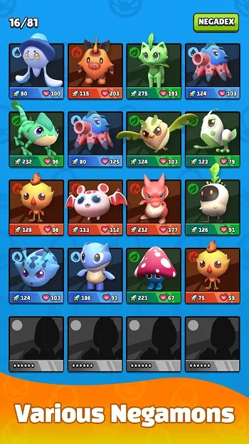 Negamons Monster Trainer screenshot 1