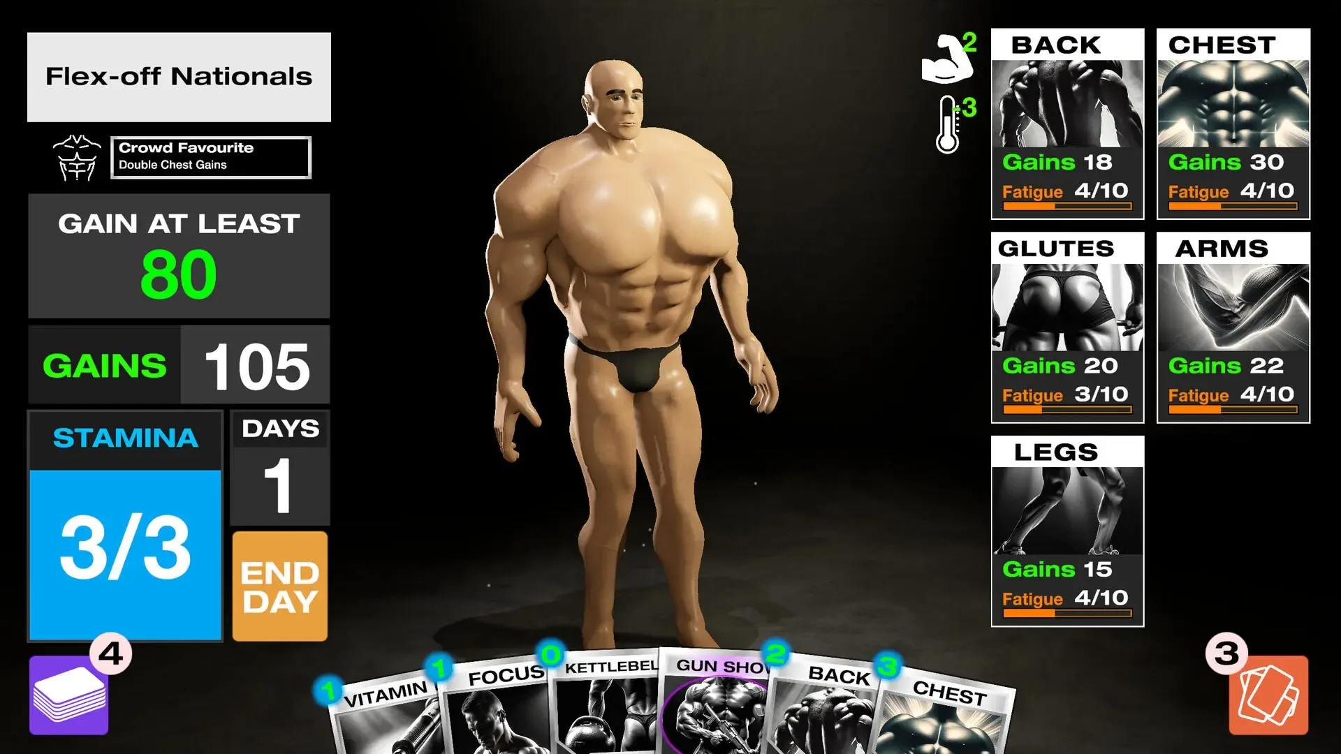 GET YOKED: Extreme Bodybuilding screenshot 1