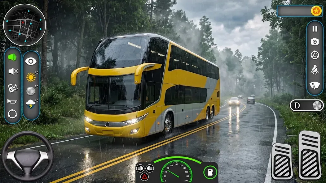 luxury Bus Driving : Bus Games screenshot 4