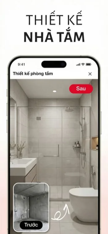 SnapHome: Thiết Kế Nội Thất AI screenshot 4