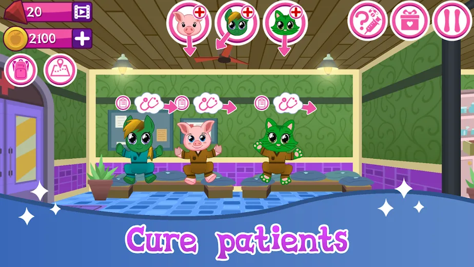 Cute Pet Hospital screenshot 1