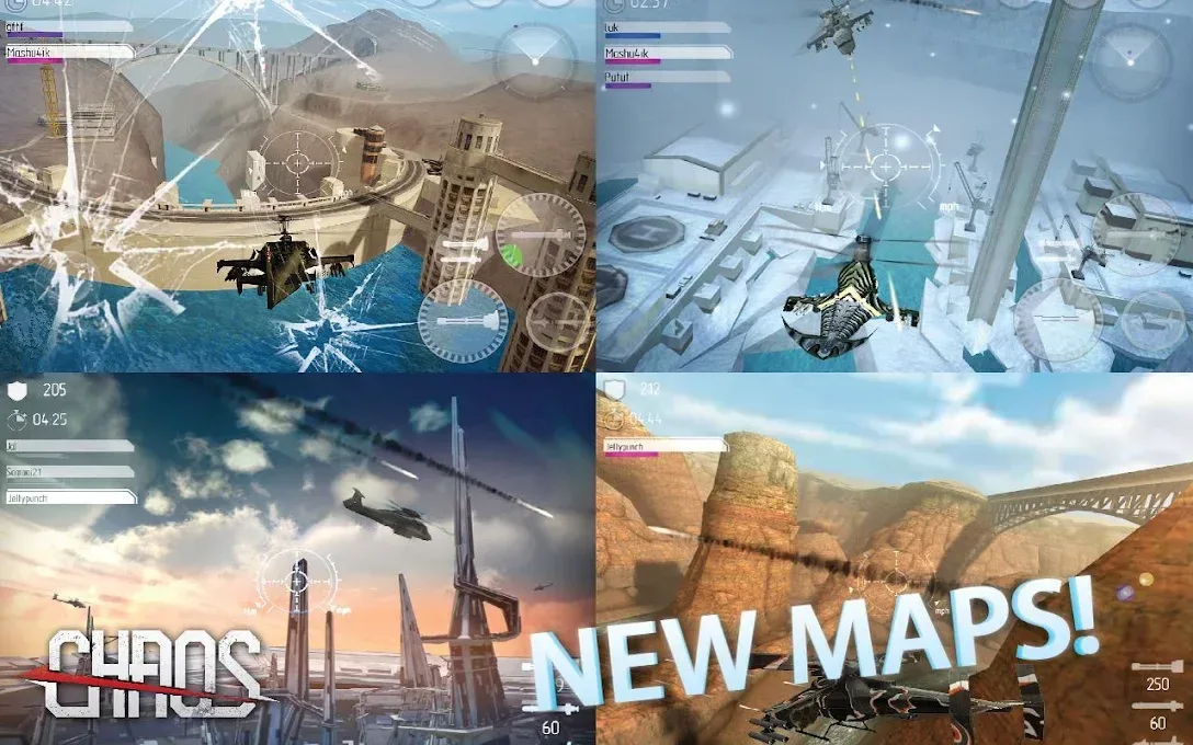CHAOS Combat Helicopter HD #1 screenshot 1