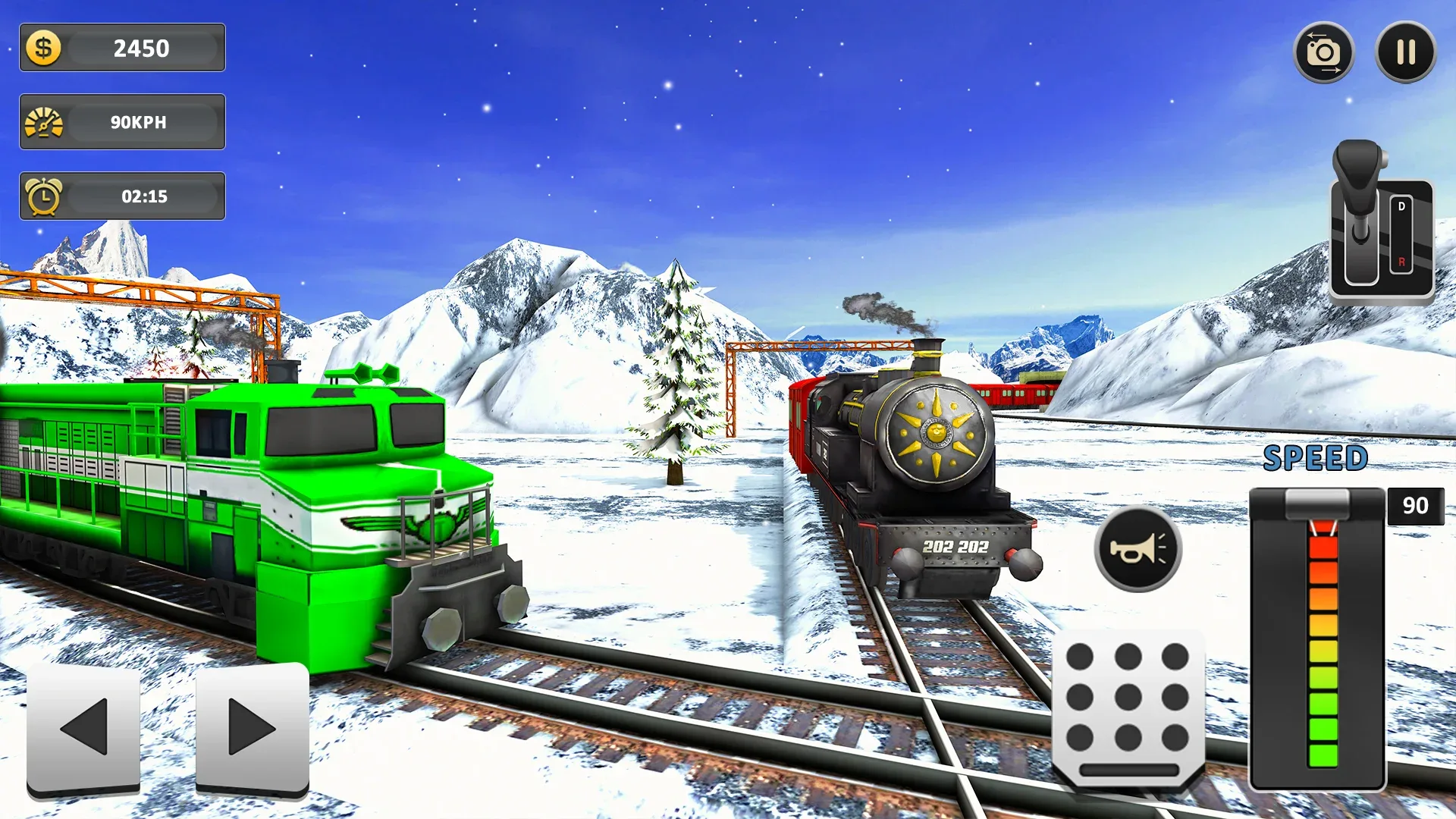 Railway Train Game Simulator screenshot 2