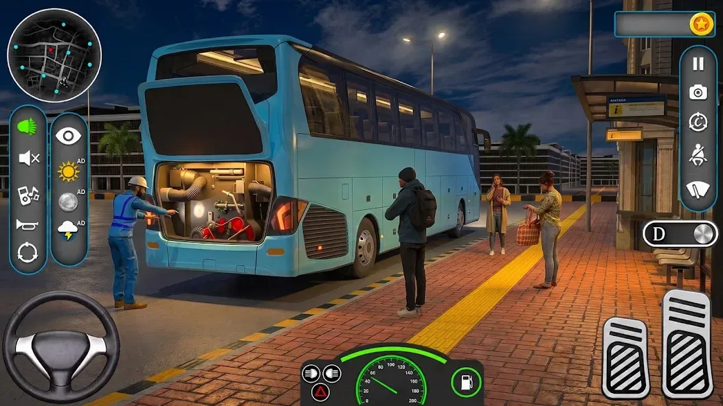 luxury Bus Driving : Bus Games screenshot 7