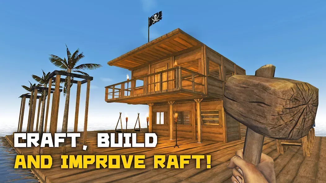 Survival On Raft Crafting In The Ocean screenshot 2
