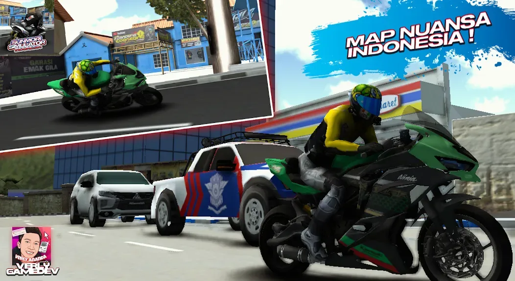 Sunmori Simulator Indonesia 3D screenshot 2