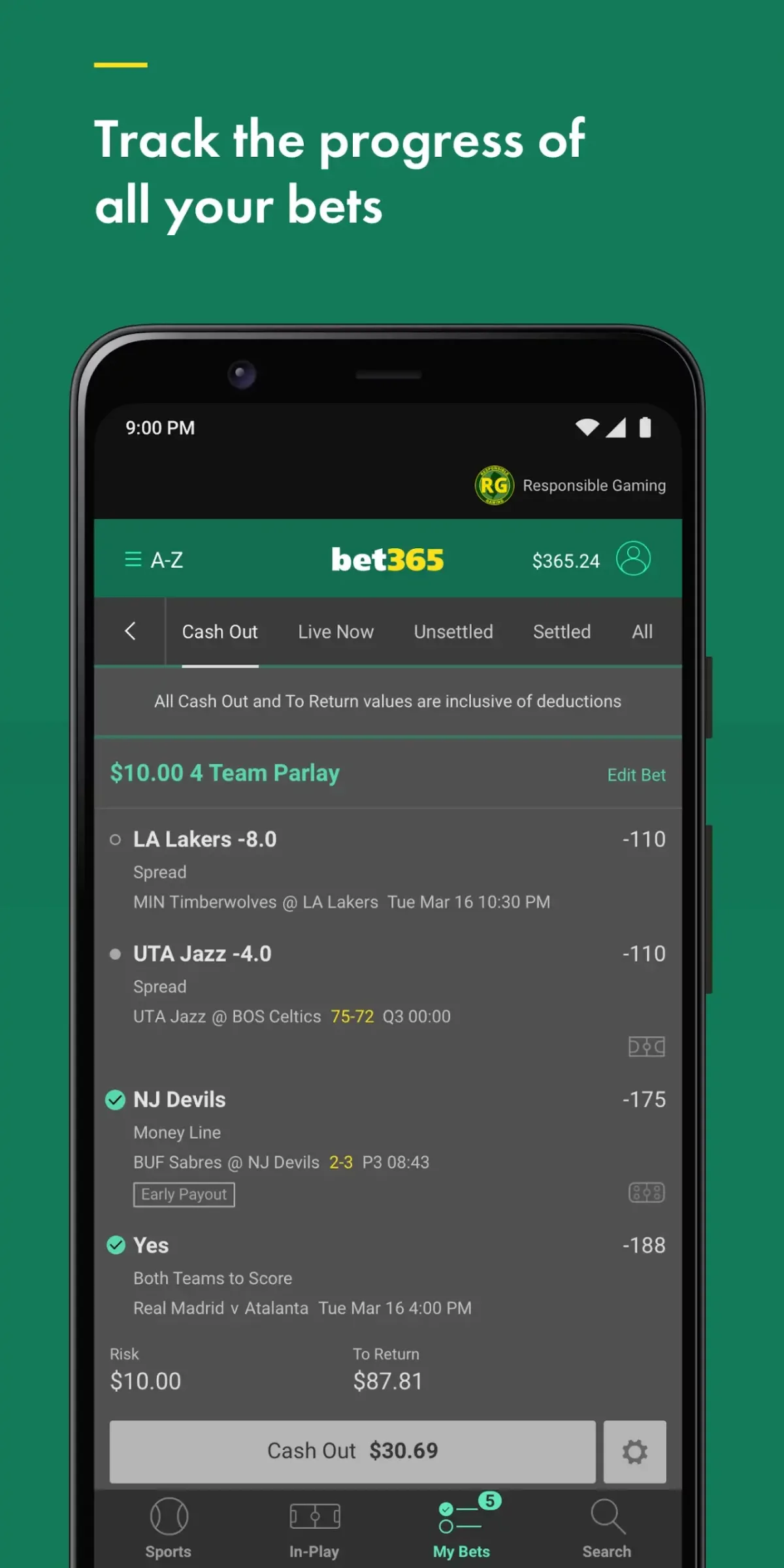 bet365 screenshot 3