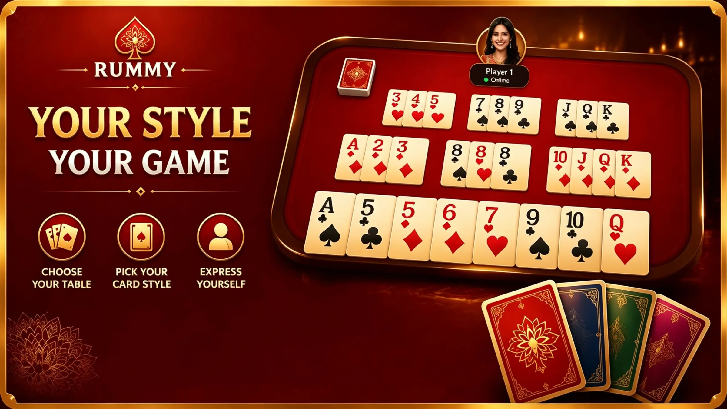Rangoli Rummy screenshot 2